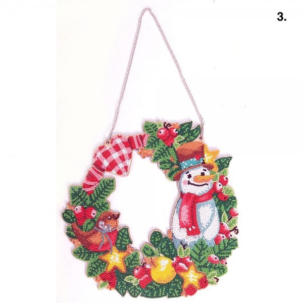 Couronne de Noël avec cordon | 8 sortes