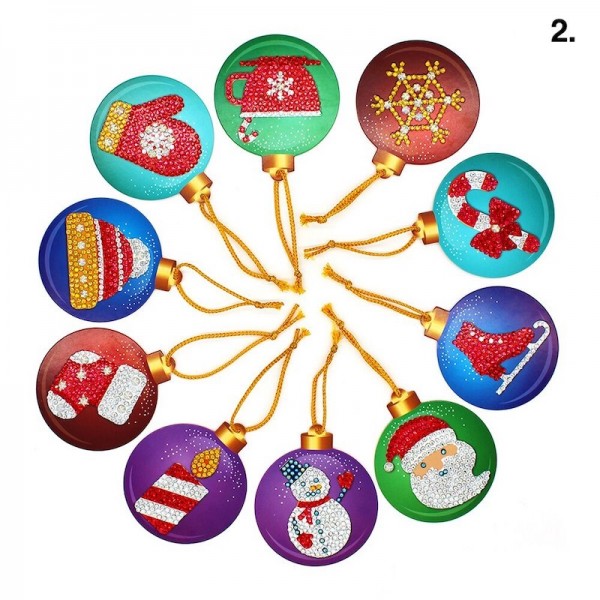 Décorations de sapin de noël | 4 sortes