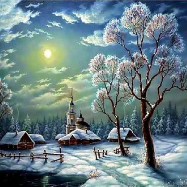 Paysage d'hiver